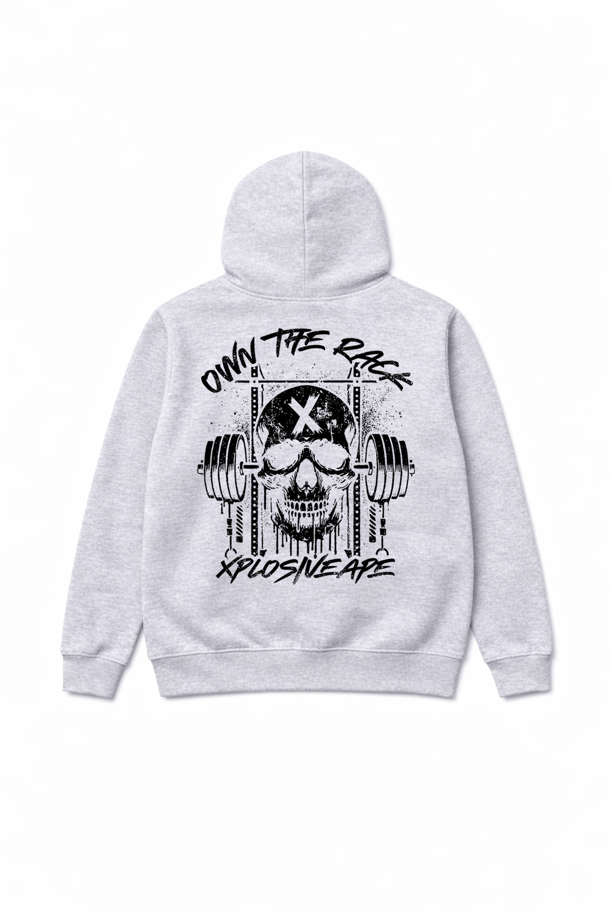 XAPE Wracked Hoodie - Heather Grey
