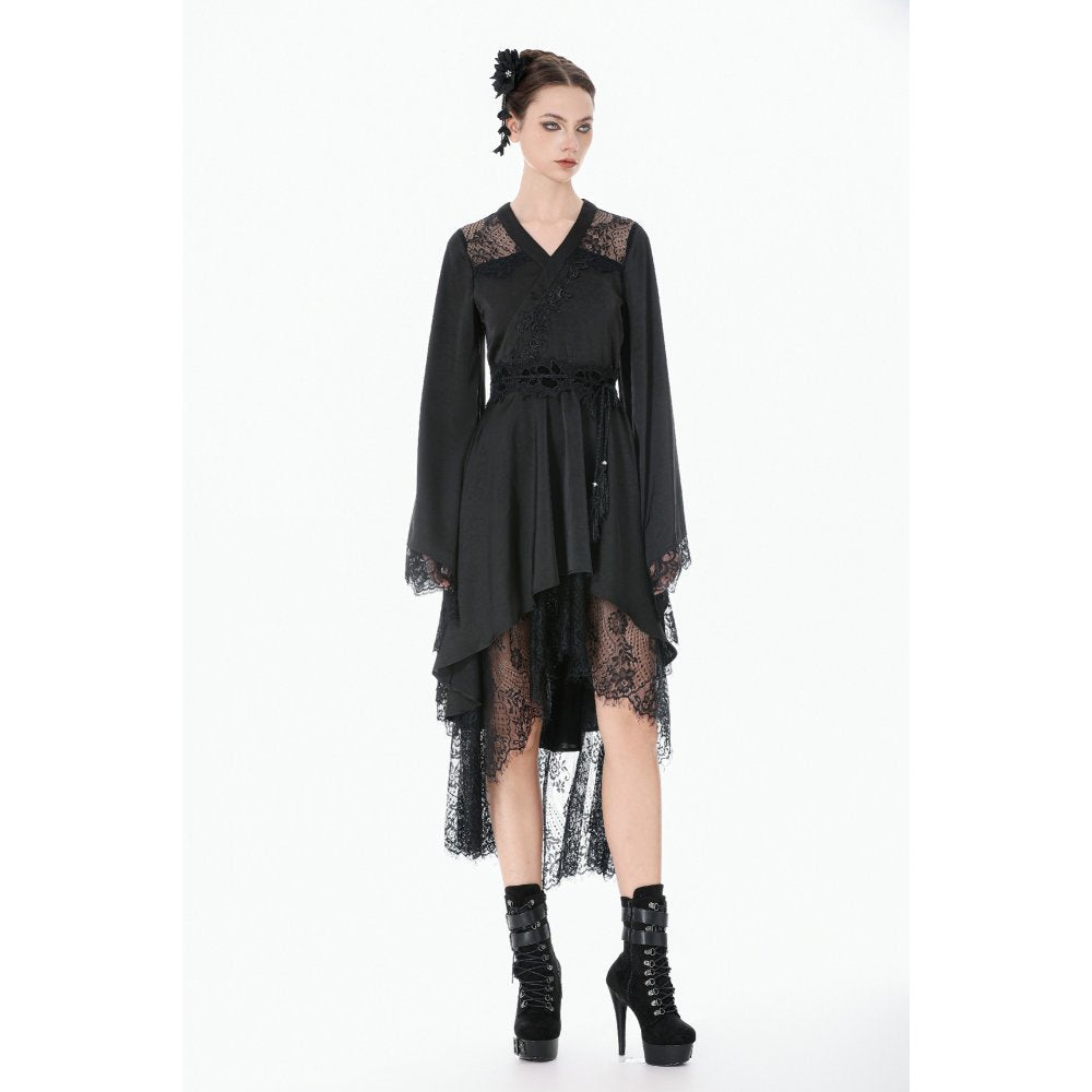 Dark in Love Selene Gothic Kimono Tail Dress