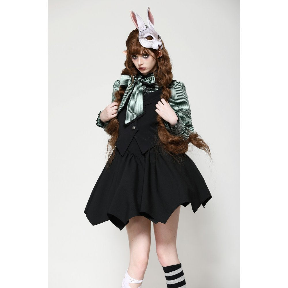 Dark In Love Vespertilio Bat Wing Vest - Gothic Waistcoat