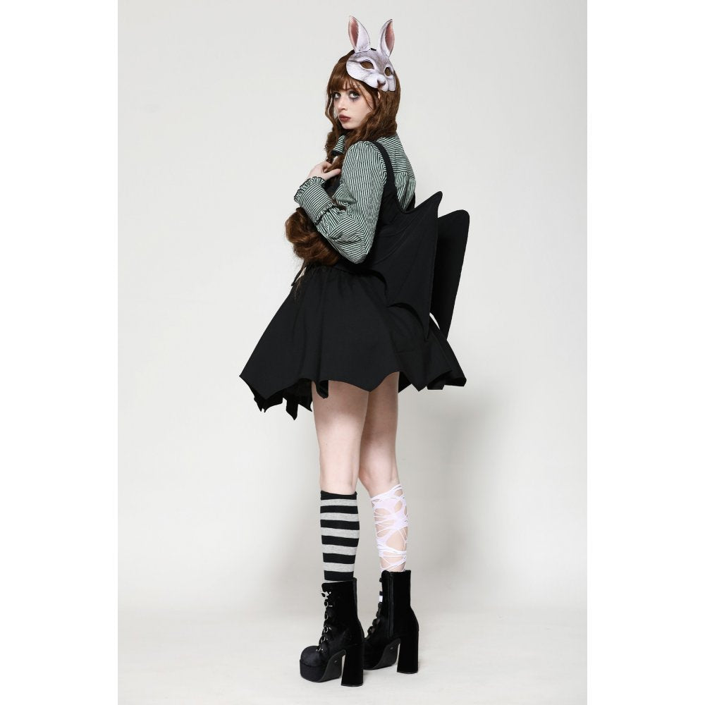 Dark In Love Vespertilio Bat Wing Vest - Gothic Waistcoat