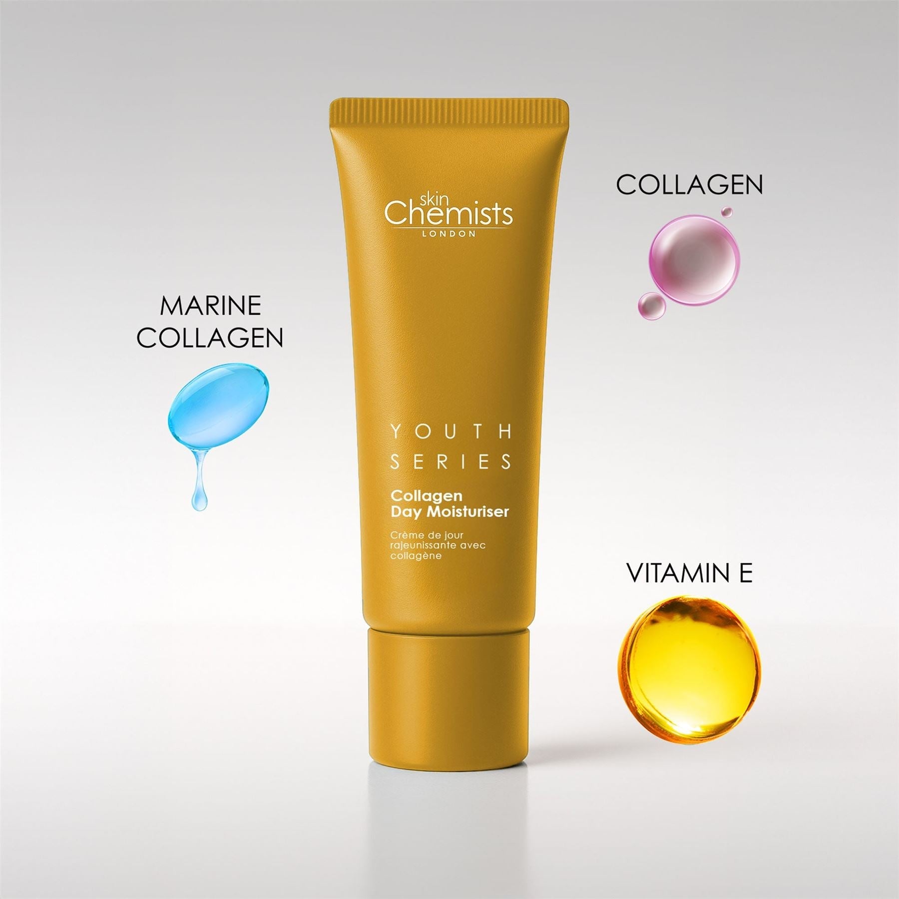 1% Collagen Day Moisturiser 50ml (Vegan)
