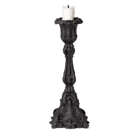 Alchemy Gothic Baroque Black Candle Holder