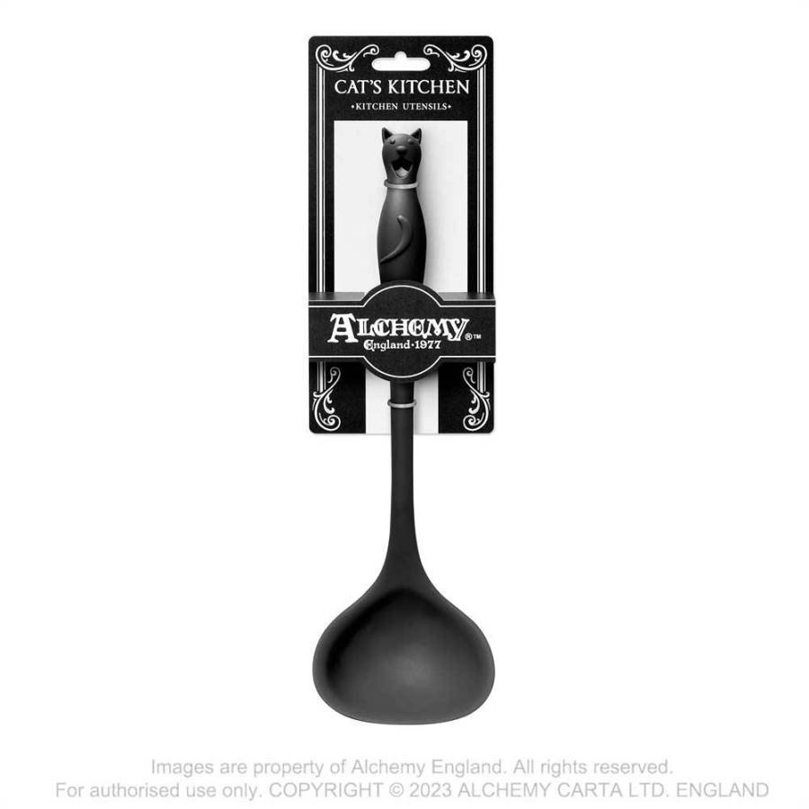 Alchemy Silicone Black Cat Ladle
