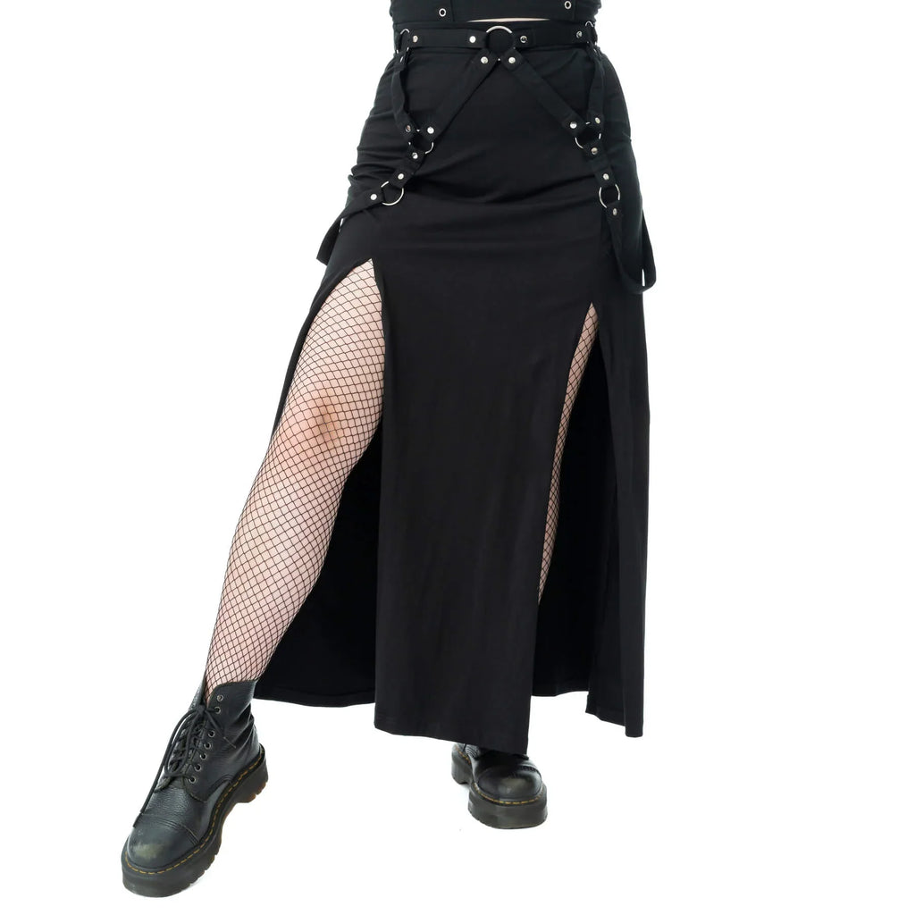 Poizen Industries Amaranth Maxi Skirt