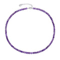 Amethyst Mini Beaded Gemstone Necklace