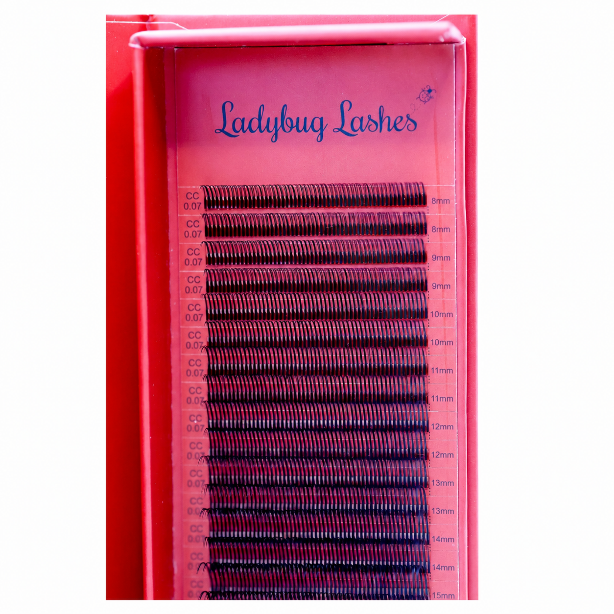 Angel Lashes Single Length 16 Row Tray