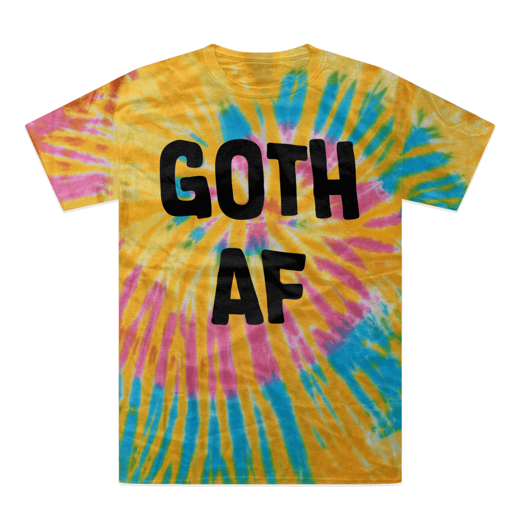 Goth AF Tie-Dye T-Shirt