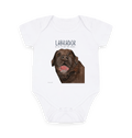 Tiny Tums & Big Crumbs – The Chocolate Labrador Bodysuit