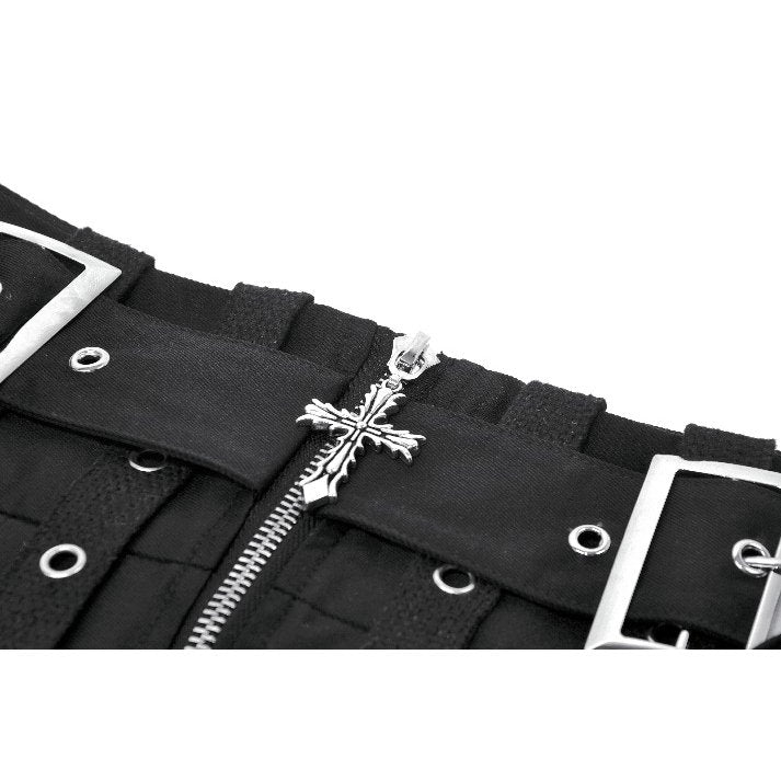 Dark in Love Metal Punk Skirt