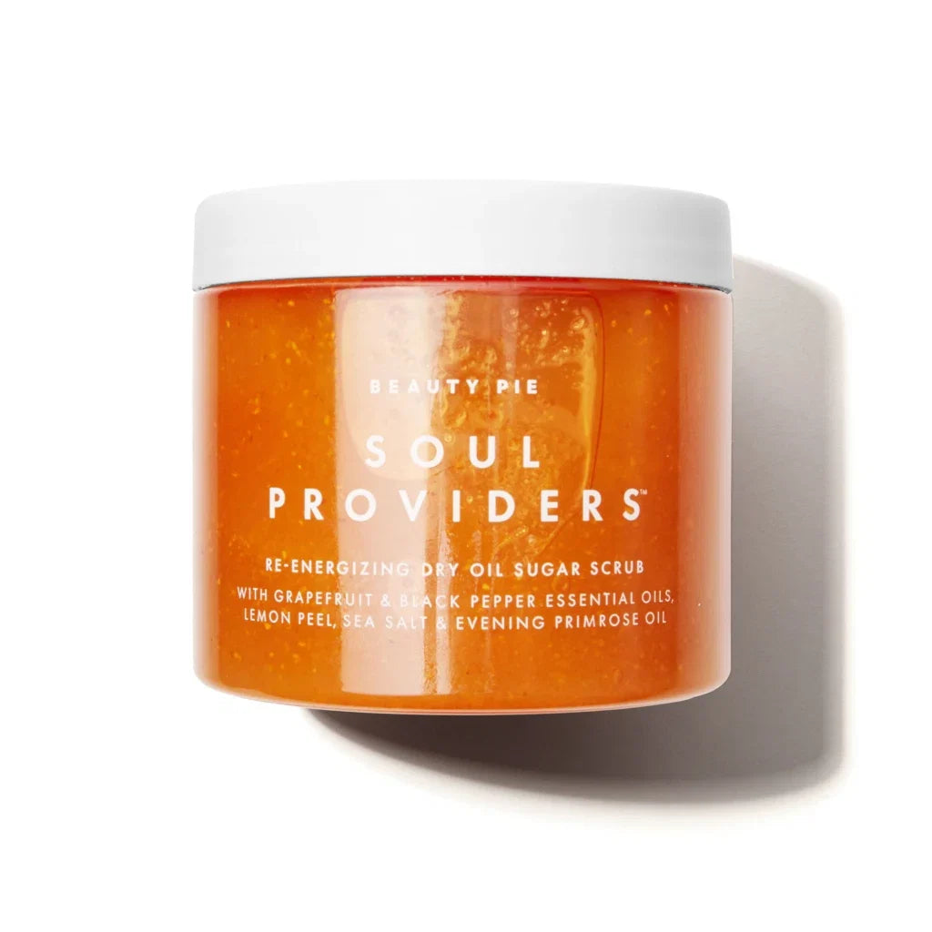 Beauty Pie Soul Providers  Jumbo Re-Energizing Dry Oil Sugar Body Scrub 475g