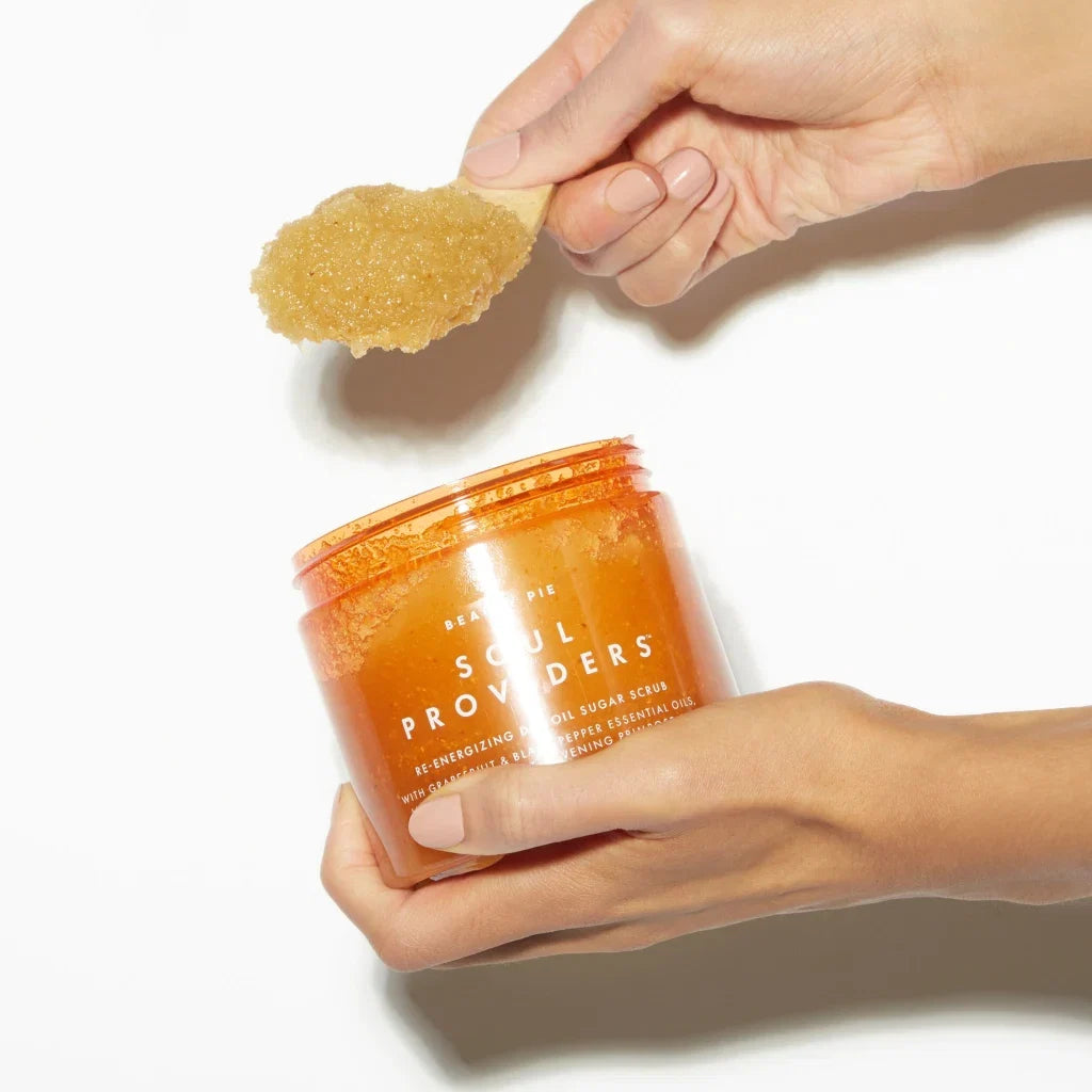Beauty Pie Soul Providers  Jumbo Re-Energizing Dry Oil Sugar Body Scrub 475g