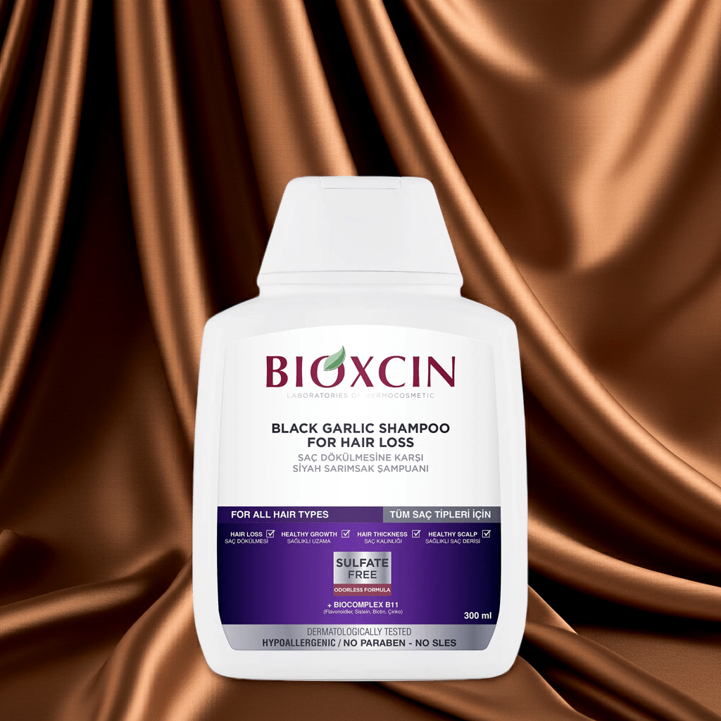 Bioxcin Black Garlic Hair Loss Shampoo | Sulphate-Free & Strengthening