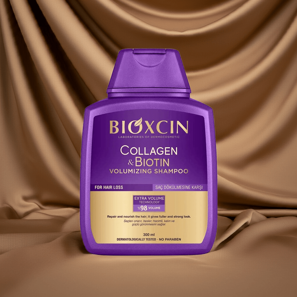 Bioxcin Collagen & Biotin Volumising Shampoo for Fine, Thinning Hair