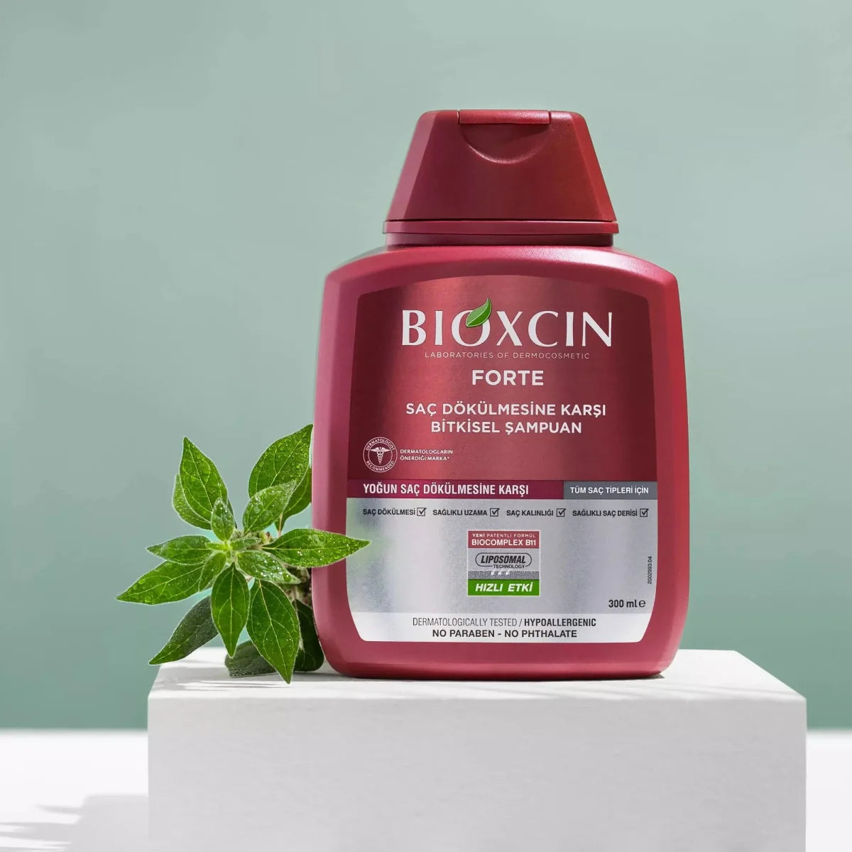 Bioxcin Dermagen Forte Herbal Shampoo for Intensive Hair Loss and Thinning