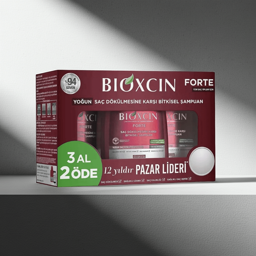 Bioxcin Dermagen Forte Herbal Shampoo for Intensive Hair Loss and Thinning