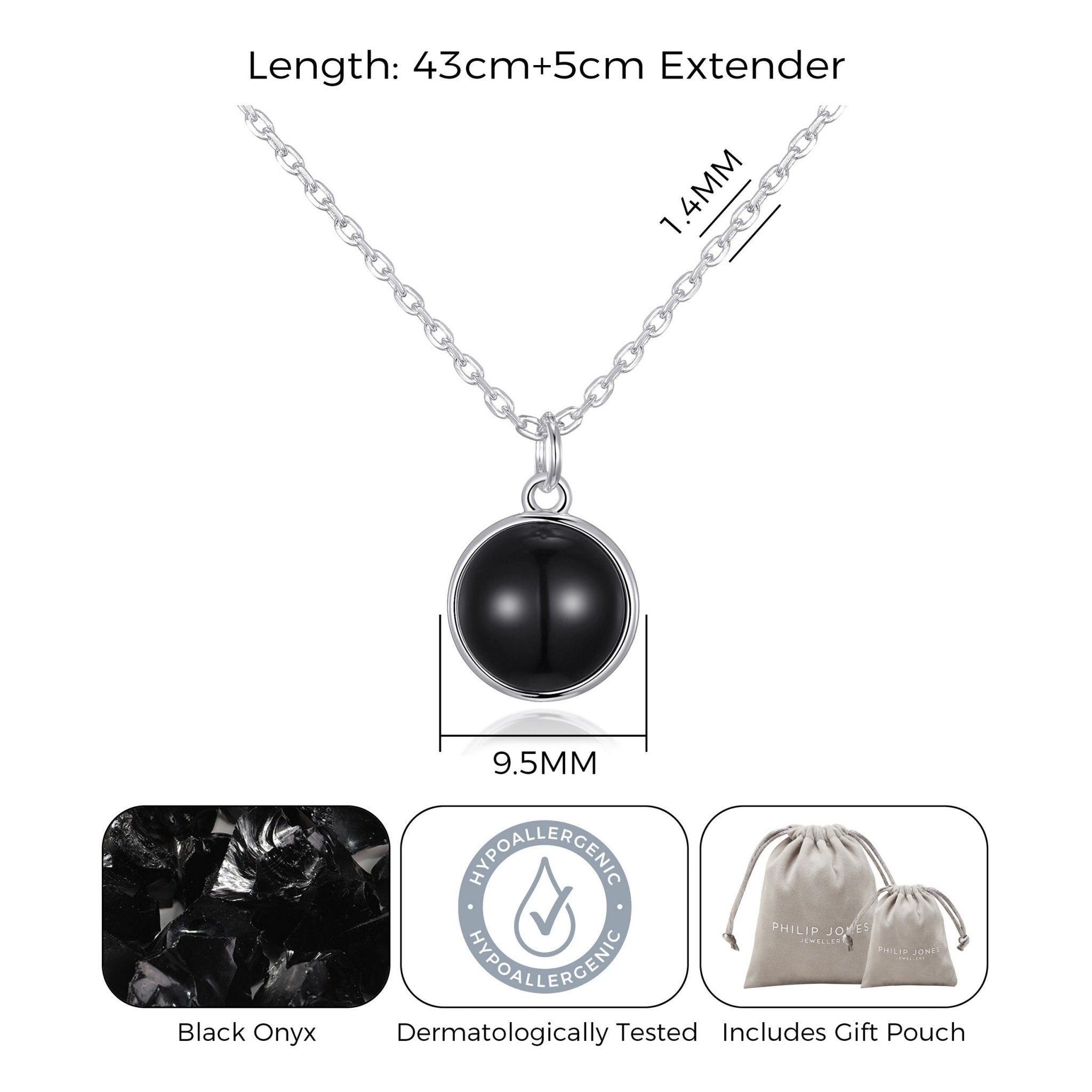 Black Onyx Necklace