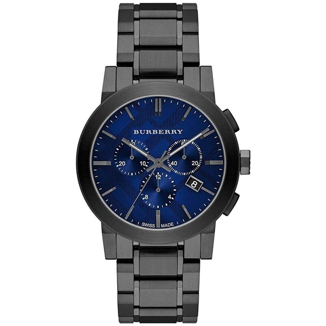 Burberry watch BU9365 Gunmetal Blue Dial