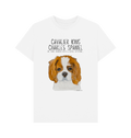 Obey the Crown: Sustainable Men’s T-Shirt Featuring Your Regal Shadow (Cavalier Style)