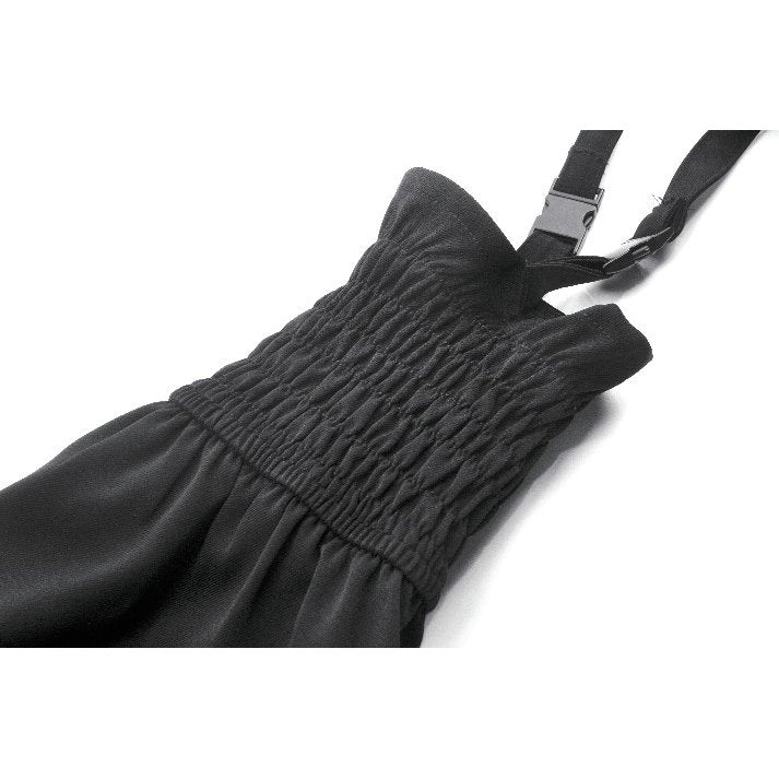 Dark in Love Lace-Up Layered Goth Convertible Flare Trousers or Shorts - Size UK 16 Left Only!