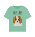 Bow Down, Darling: Sustainable Women’s Tee with Cavalier Queen Vibes