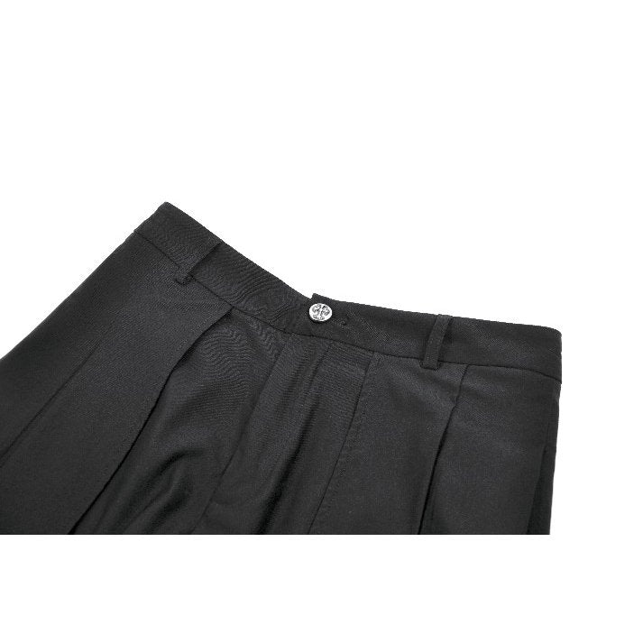 Dark in Love Punk Mesh Layered Skort Shorts