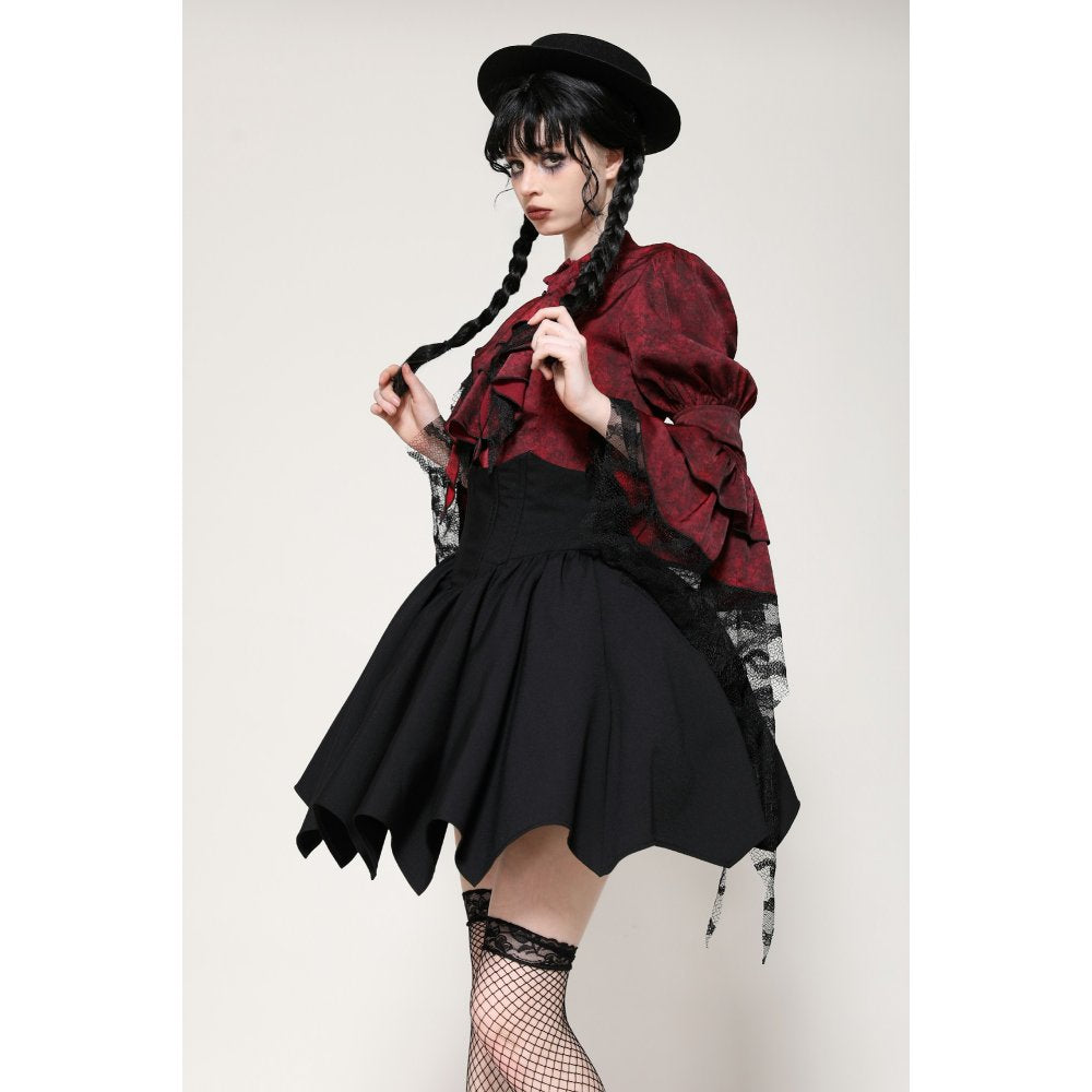 Dark in Love Keziah High Waisted Skirt - Size UK 8 Left Only!