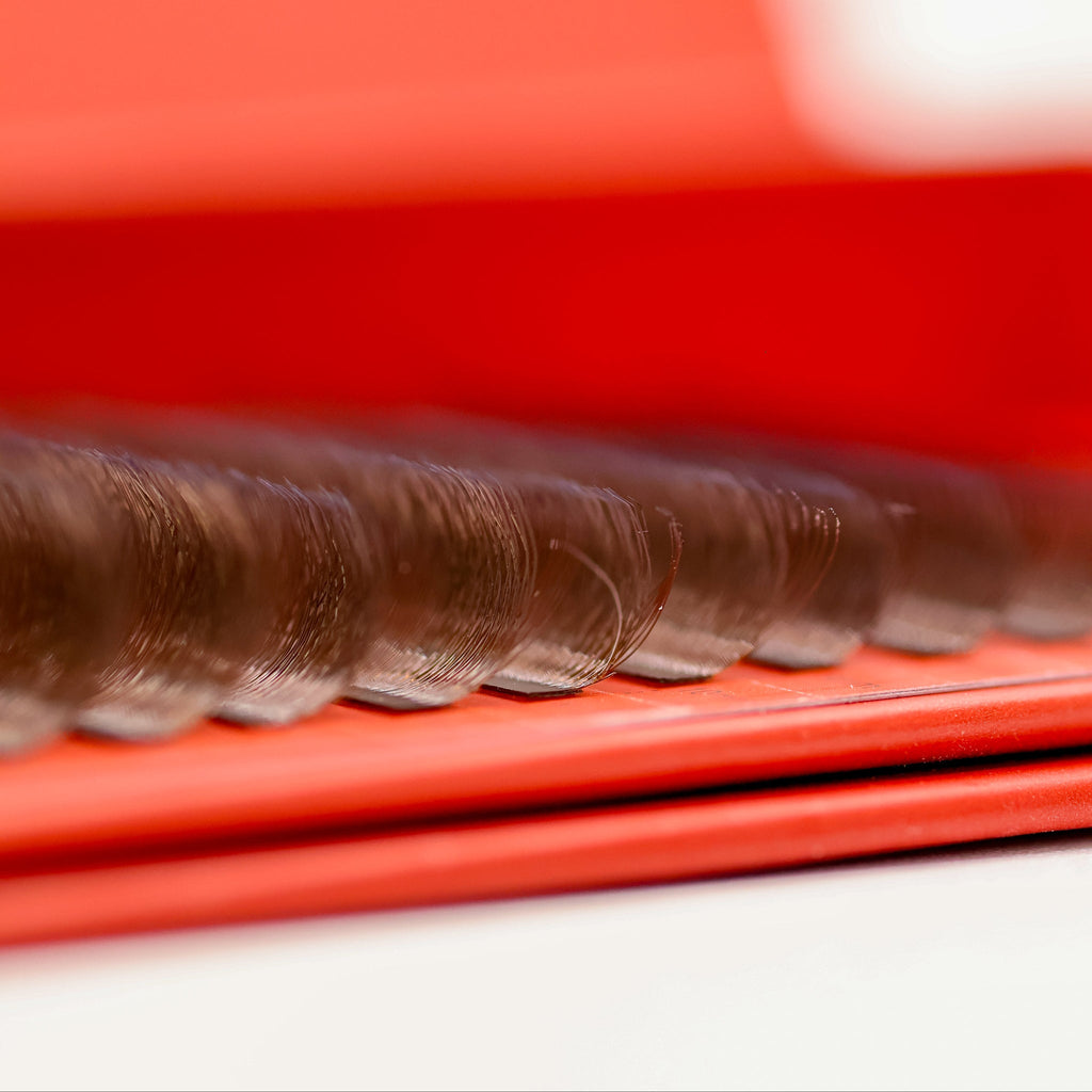 Brown 6D Clover Lash 16 Row Mixed Tray