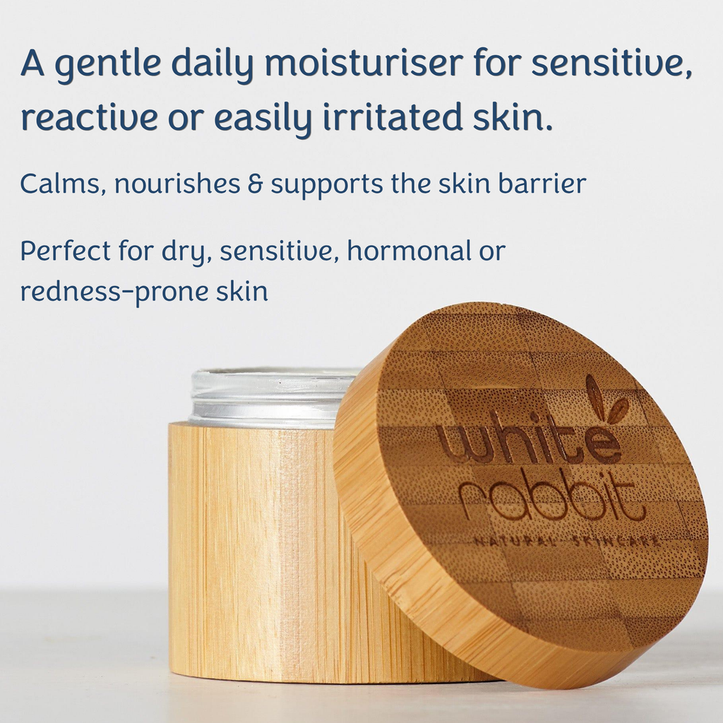 Coconut & Rosehip Calming Cream | Gentle Face Moisturiser for Irritated Skin
