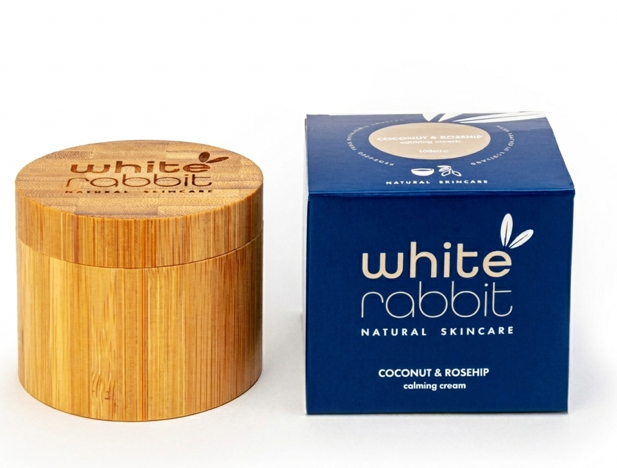 Coconut & Rosehip Calming Cream | Gentle Face Moisturiser for Irritated Skin
