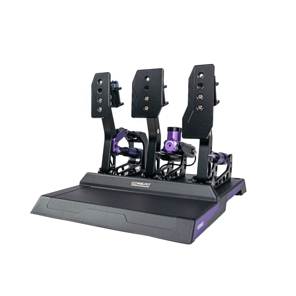 Conspit CPP-Lite 3 Pedal Set – Hydraulic Load Cell Sim Racing Pedals