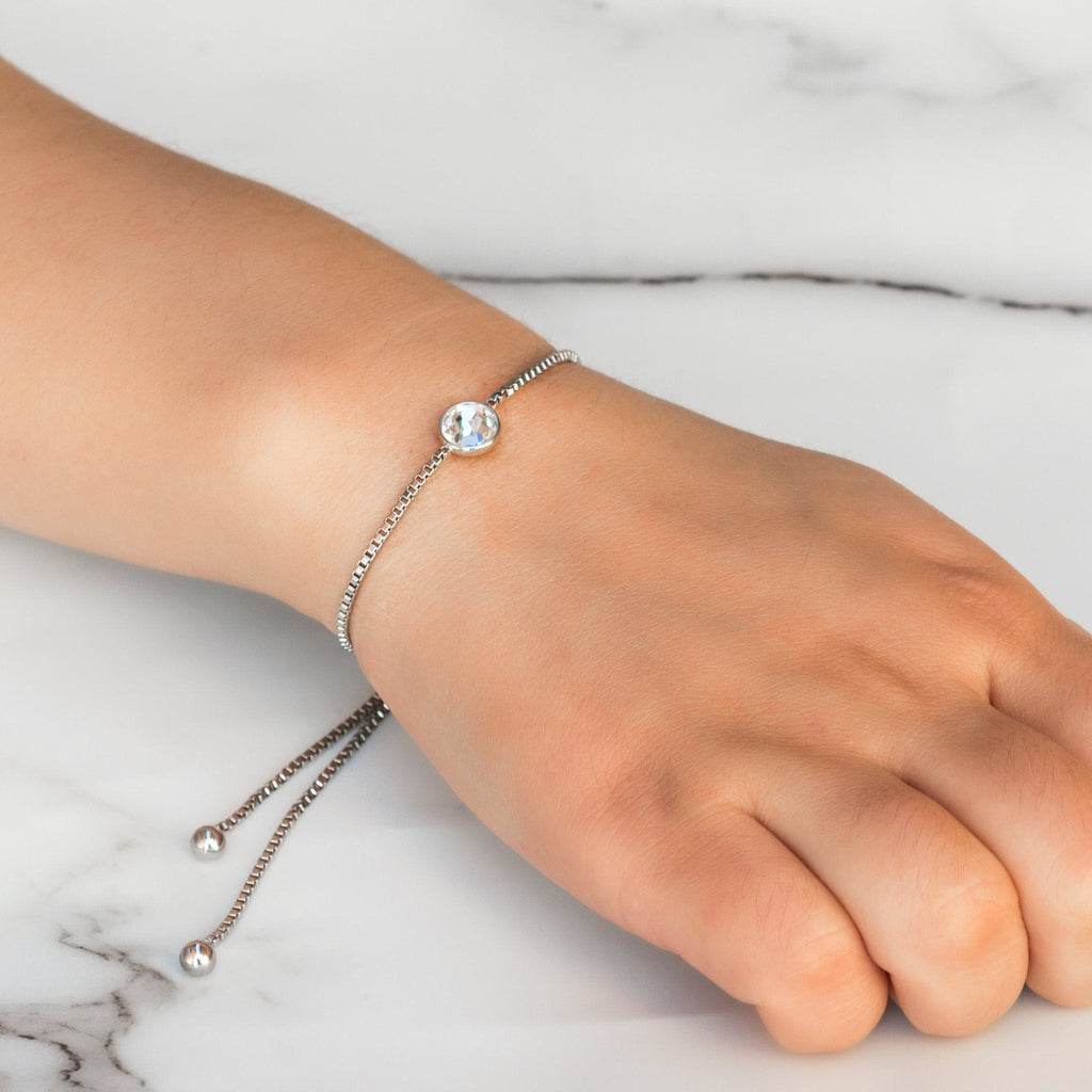 Crystal Bracelet Created with Zircondia® Crystals