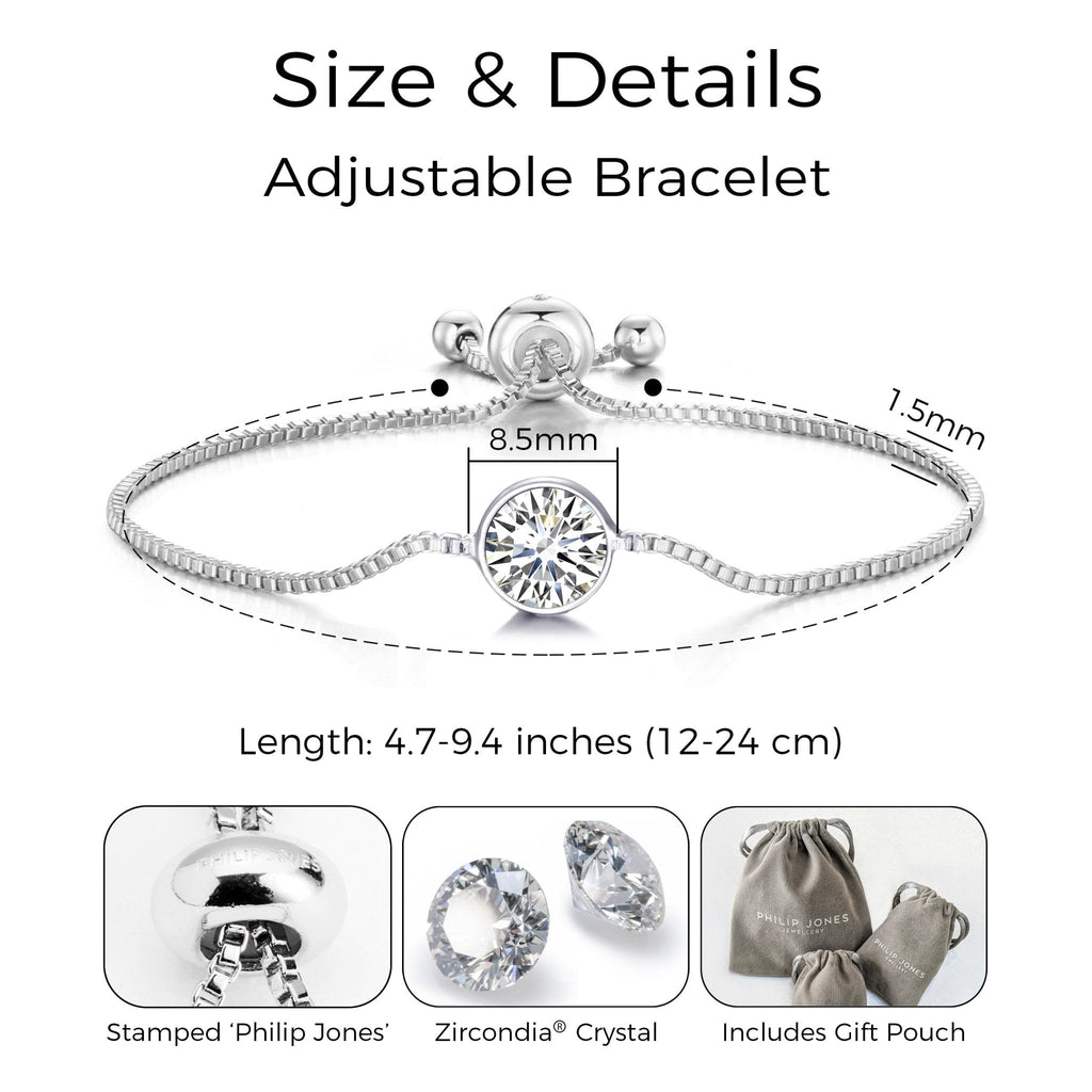 Crystal Bracelet Created with Zircondia® Crystals