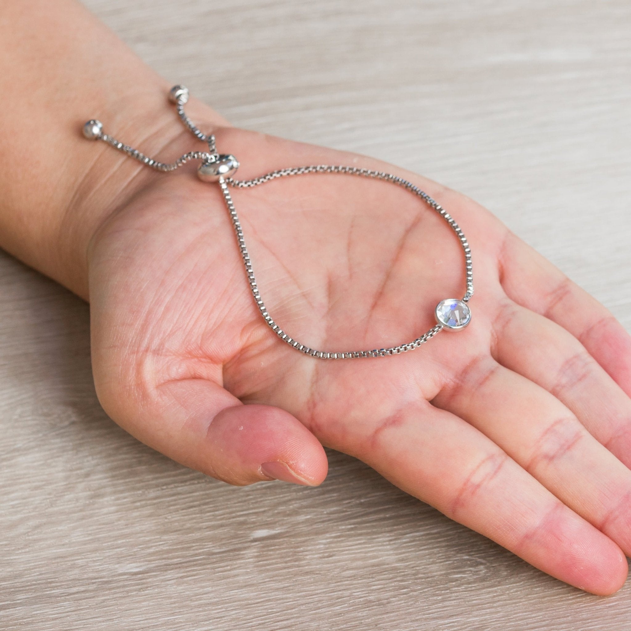Crystal Bracelet Created with Zircondia® Crystals