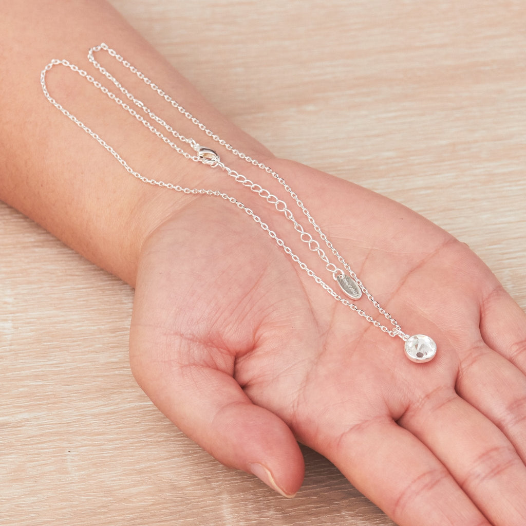 Crystal Necklace Created with Zircondia® Crystals