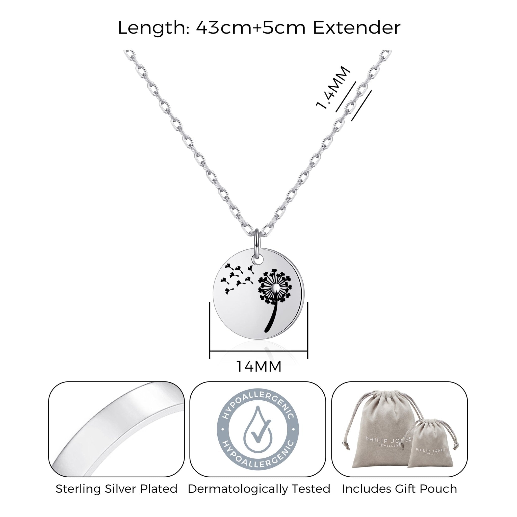 Dandelion Necklace
