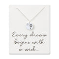 Dandelion Necklace with Quote Card