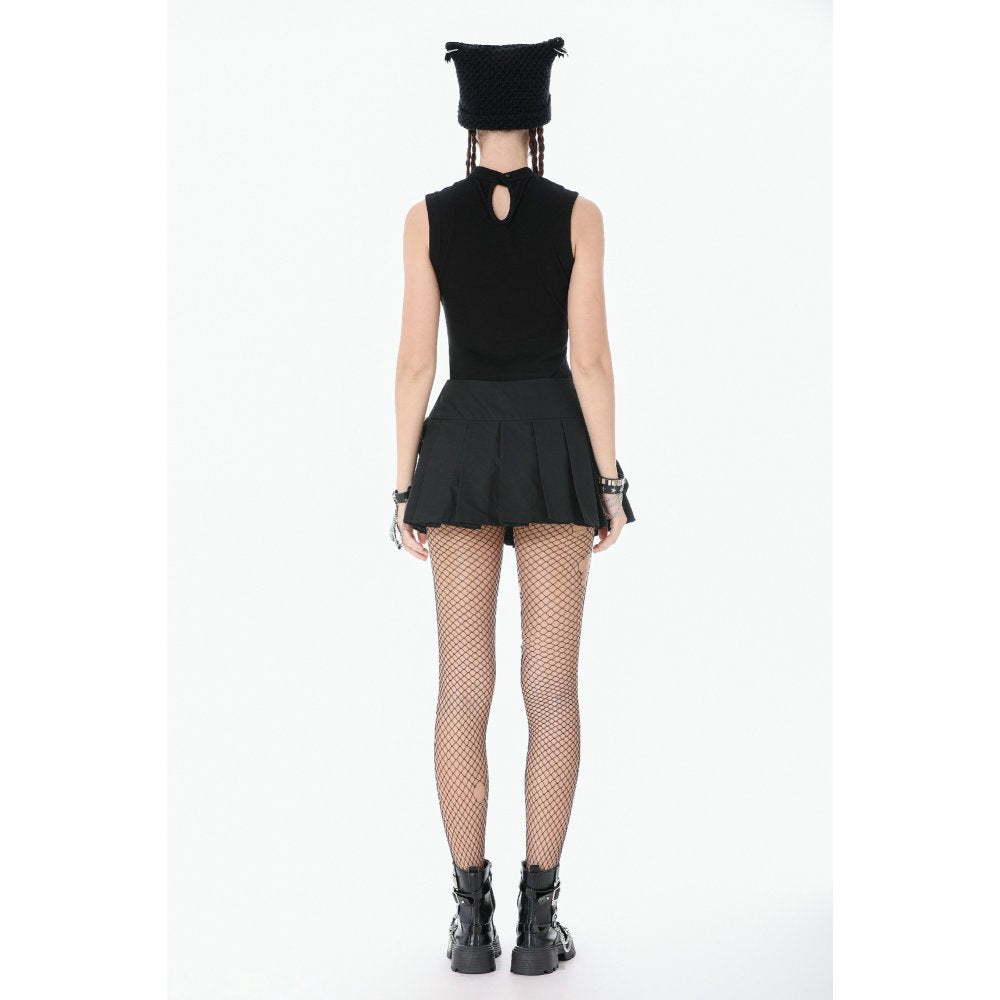 Dark In Love Mina Punk Metal Knit Hat