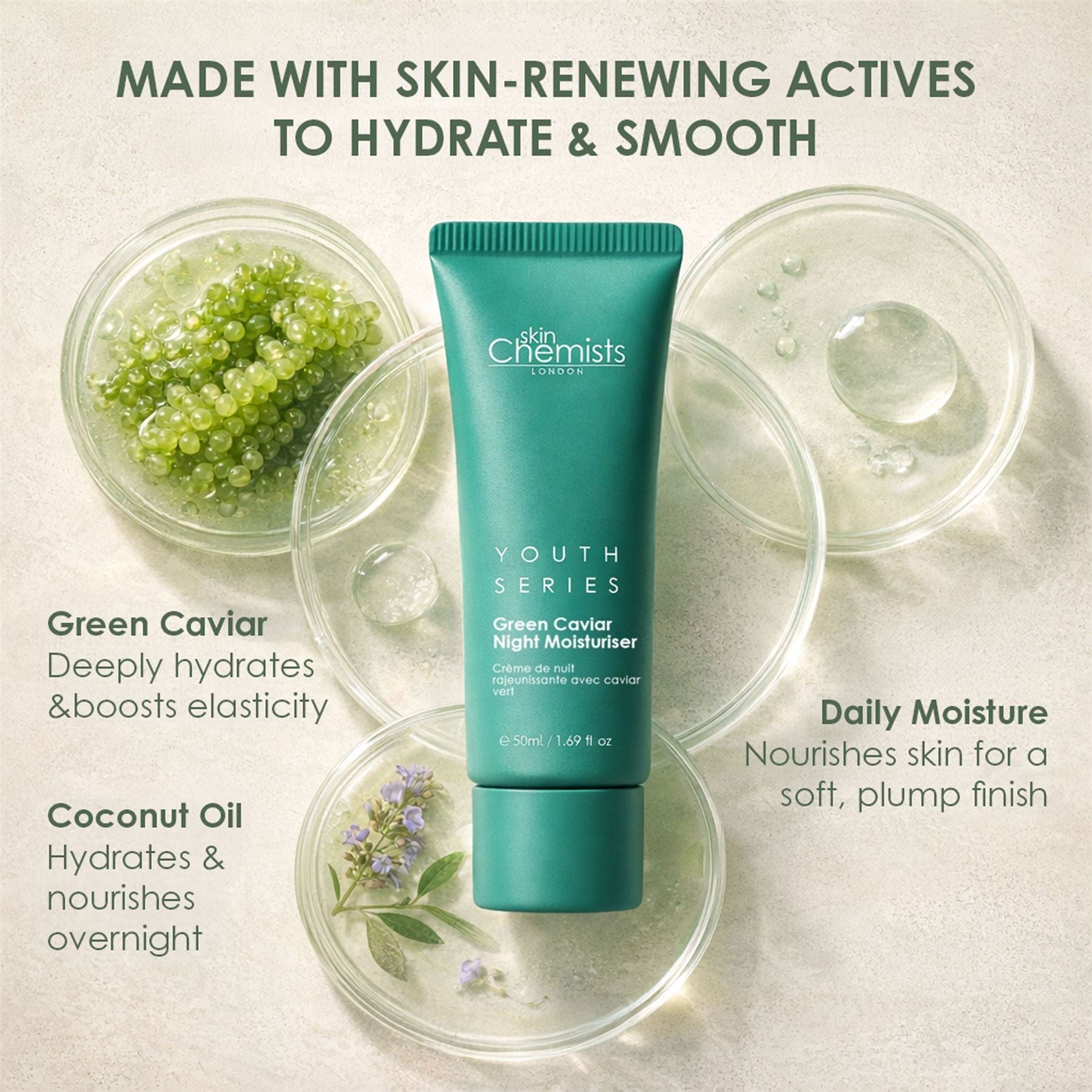 Green Caviar Night Moisturiser 50ml