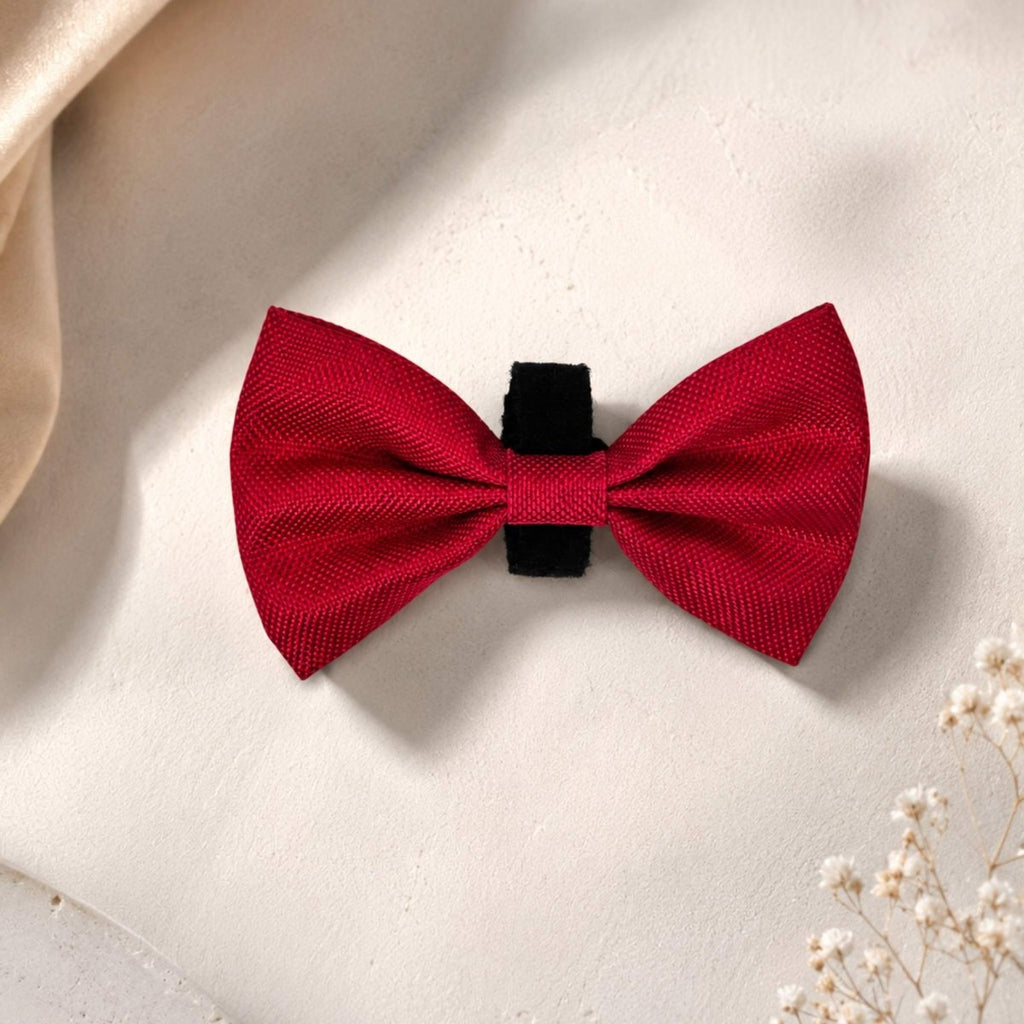 Dog Bow Tie - Berry Red