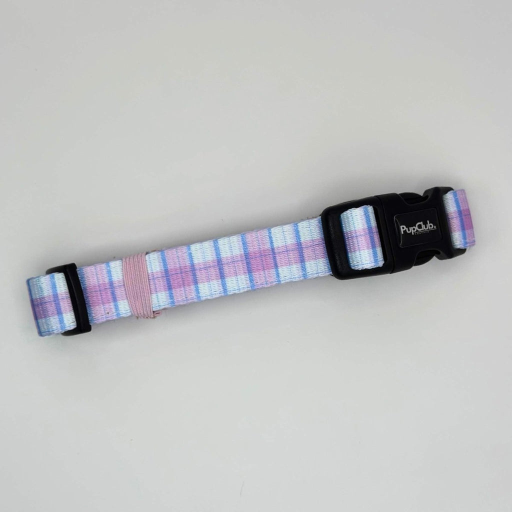 Collar - Pink Tartan