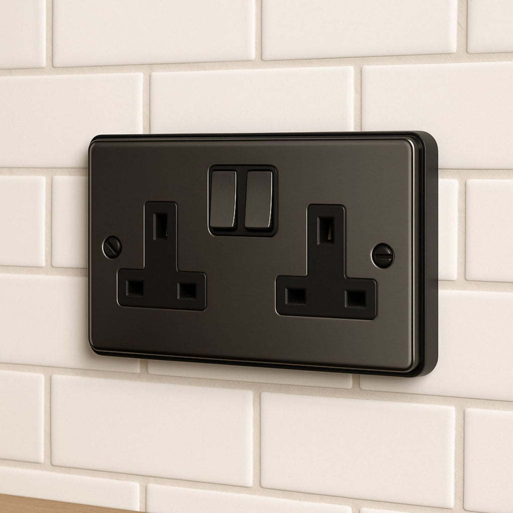 2-Gang Socket Spacer