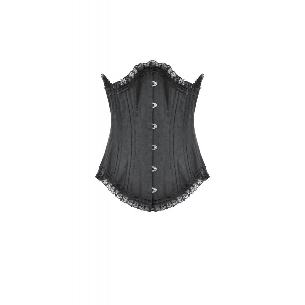 Dark in Love Talia Gothic Longline Metal Boned Corset