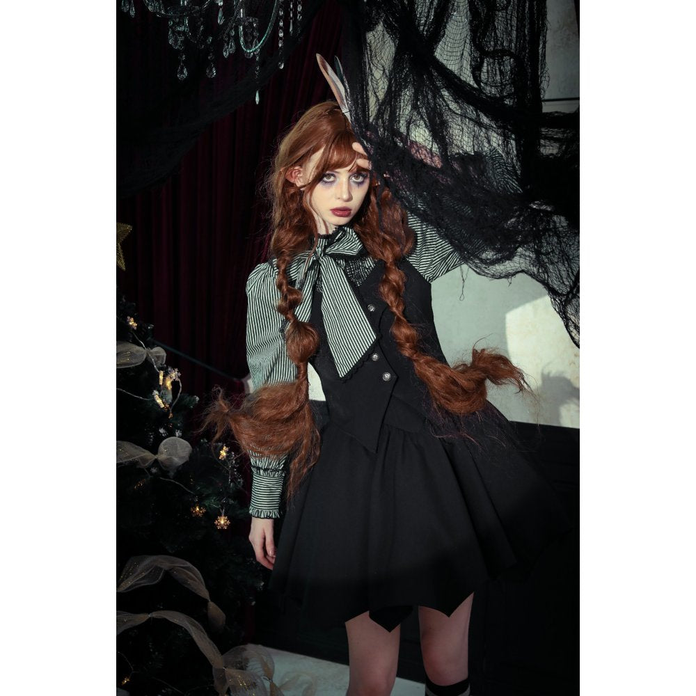 Dark In Love Vespertilio Bat Wing Vest - Gothic Waistcoat