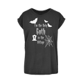 “I’m the Only Goth in the Village” Women’s Extended Shoulder T-Shirt – Gothic Attitude