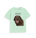 Tiny Tummy, Big Appetite – Baby’s First Chocolate Labrador Tee