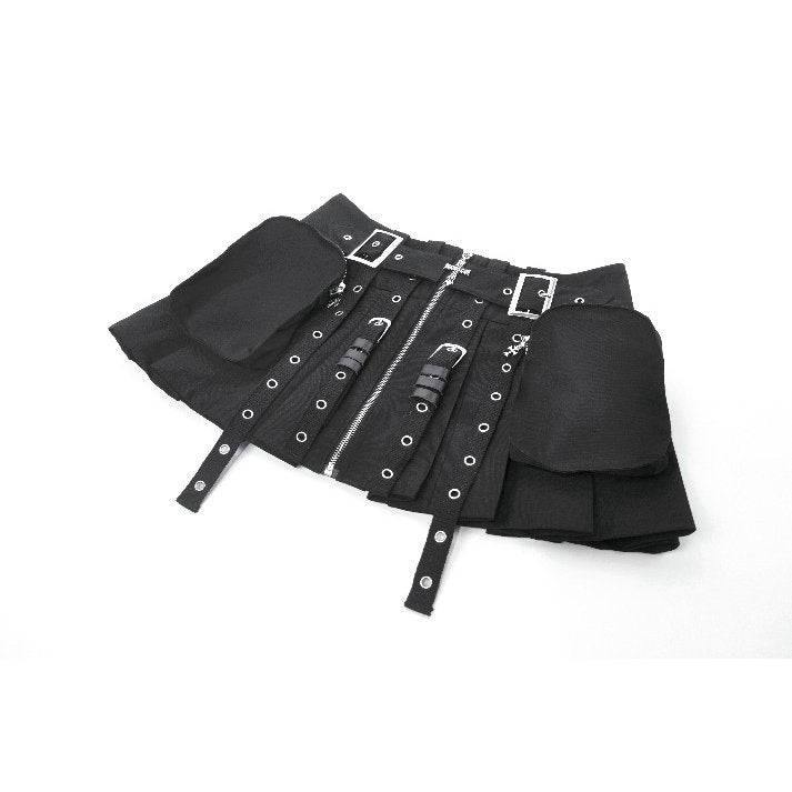 Dark in Love Metal Punk Skirt