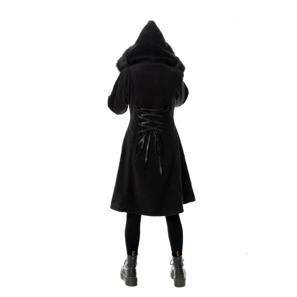 Poizen Industries Eirwen Coat - Black