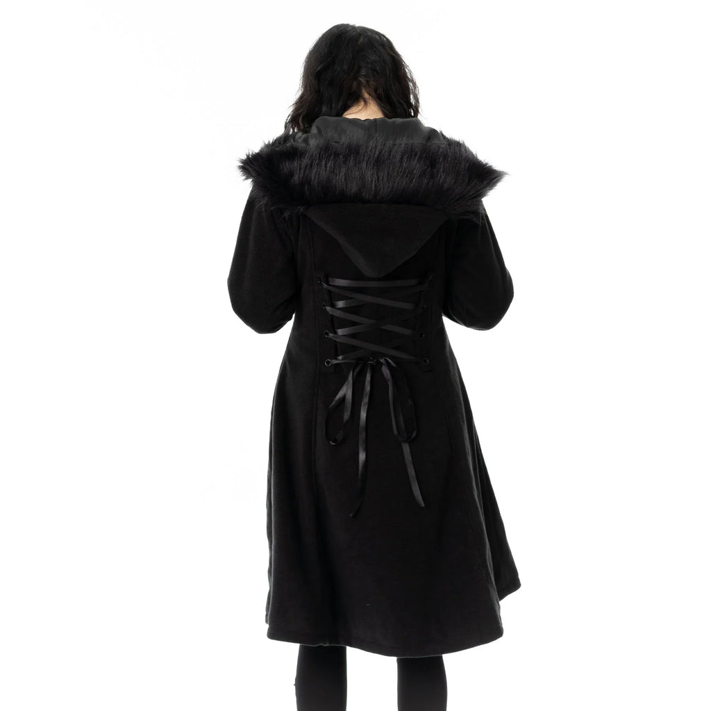 Poizen Industries Eirwen Coat - Black