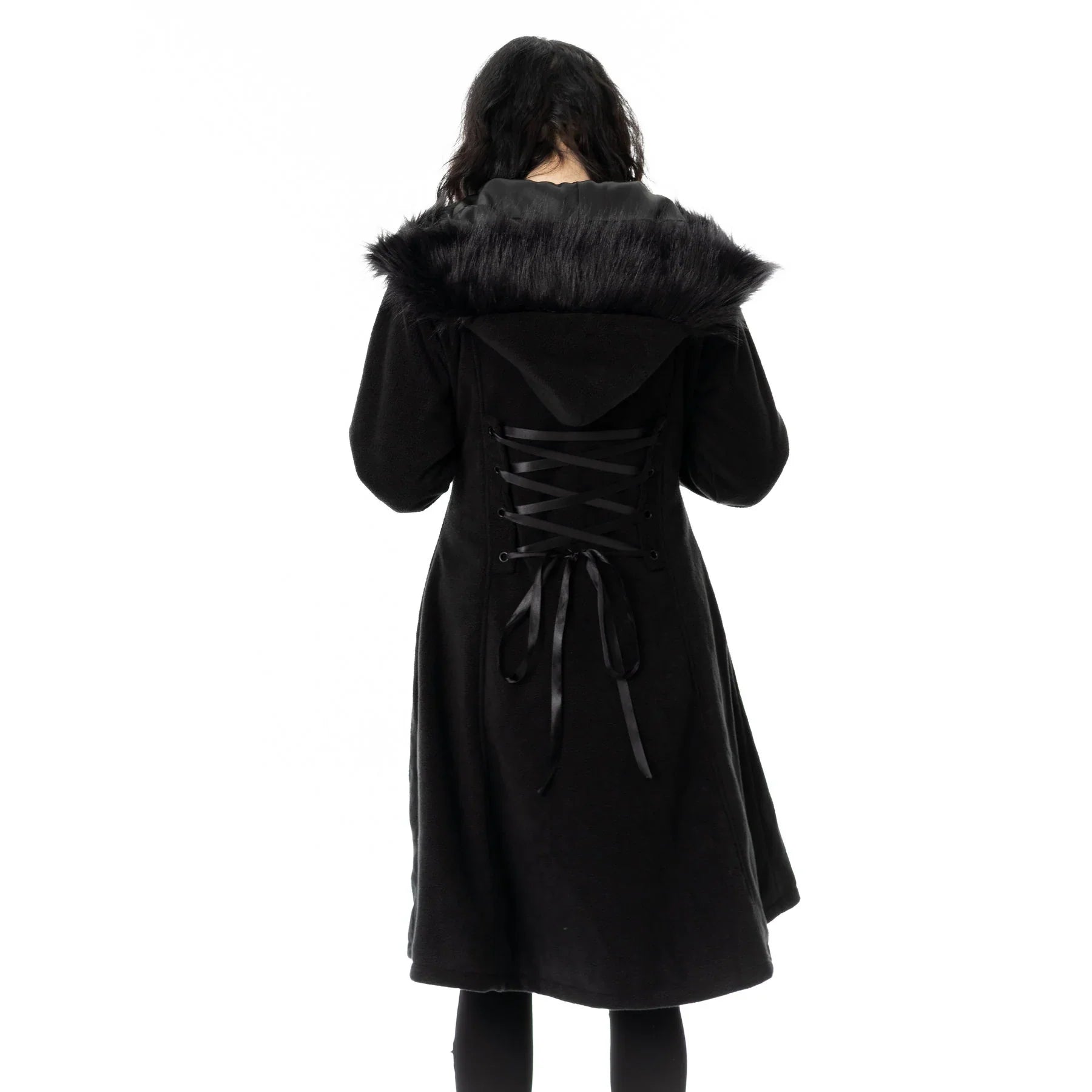 Poizen Industries Eirwen Coat - Black