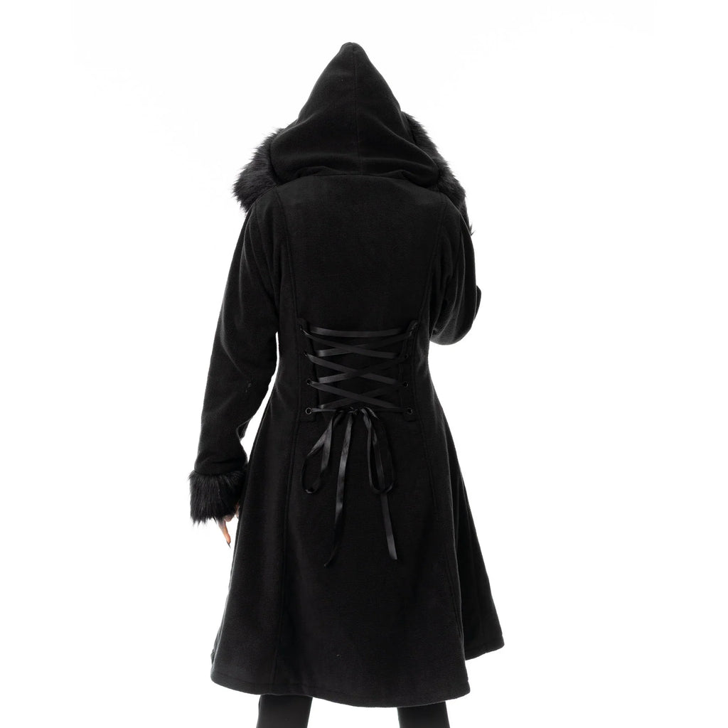 Poizen Industries Eirwen Coat - Black